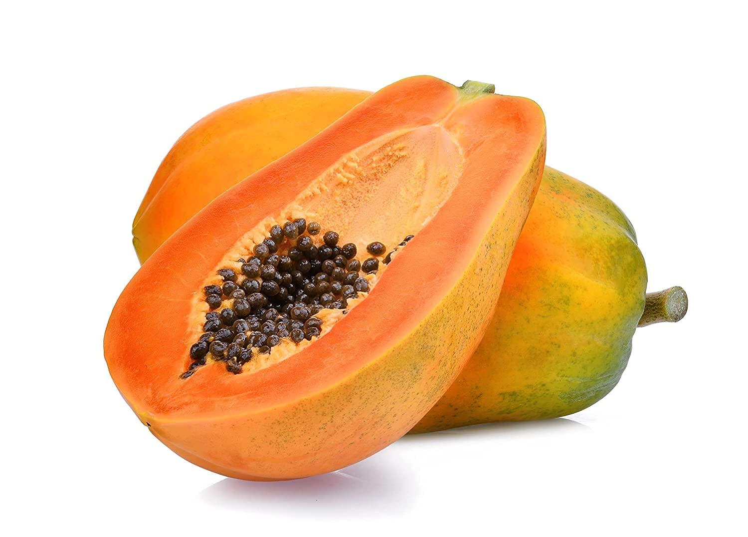 Papaya 100% Natural South African High Quality Green/yellow Oval A Grade Yellow Packaging Fruit Wholesale Fresh Papaya Sale
