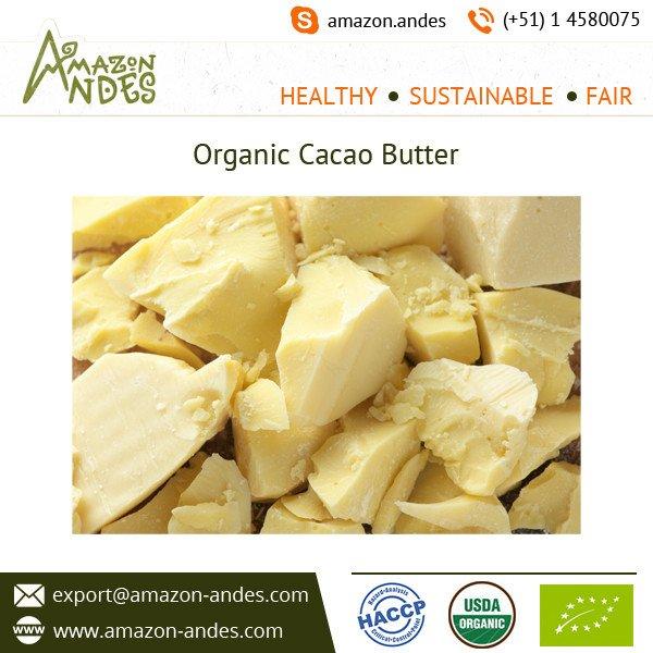 Organic Cacao Butter With Private Label Service From Peru
