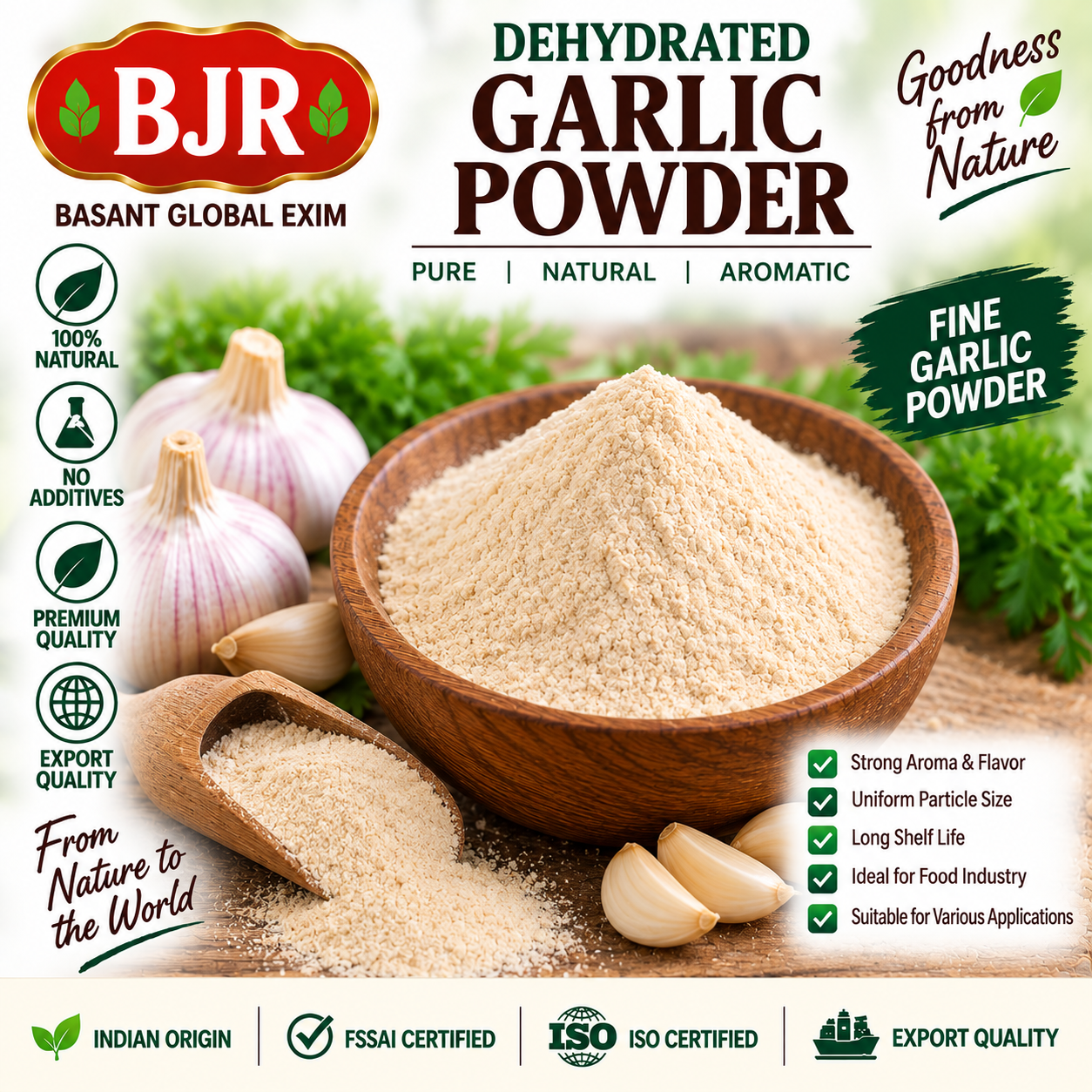 DEHYDRATED GARLIC POWDER