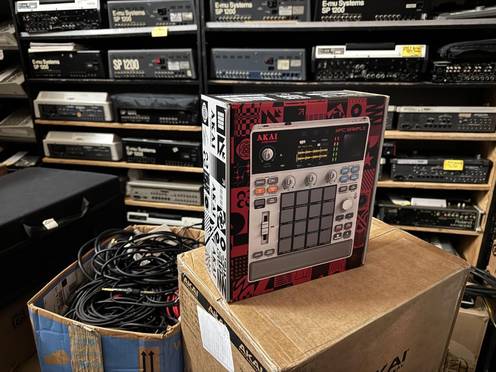 Akai Professional MPC Sample Portable Groove box in box BRAND NEW