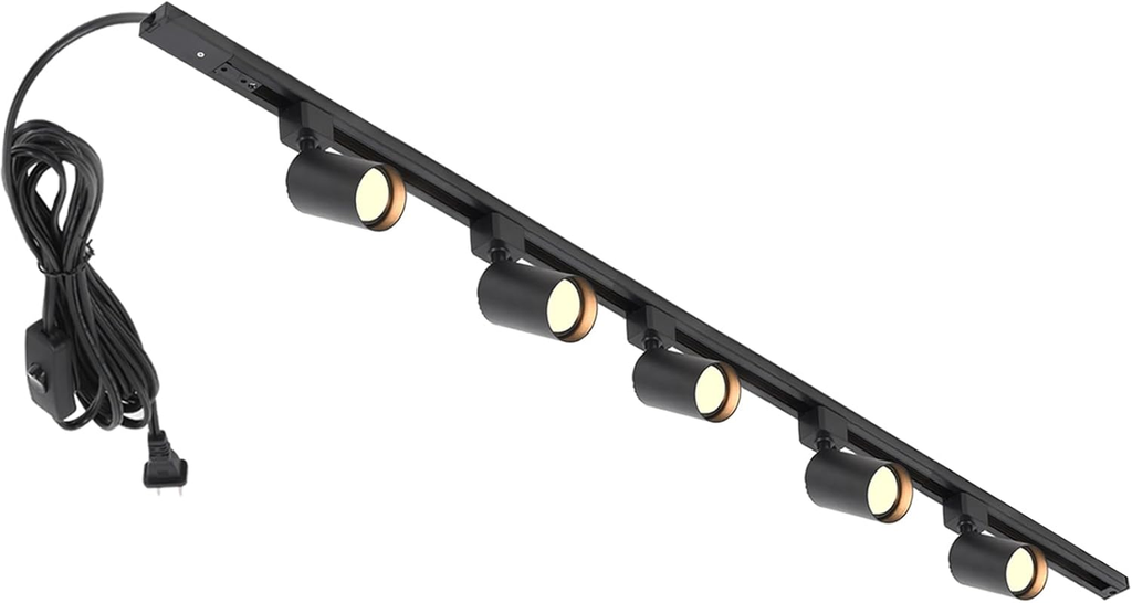 SMART 5-Light LED Plug-In Track Lighting Kit with 39