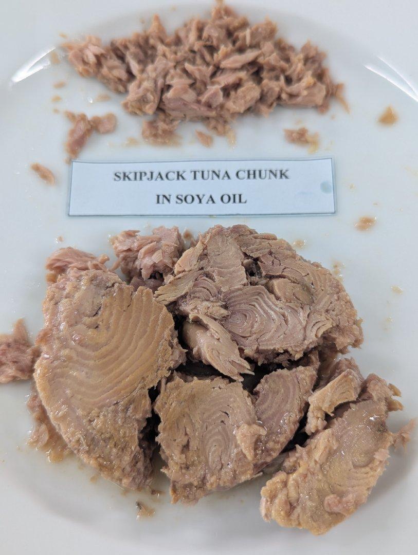Canned Skipjack Tuna Chunk in Soybean Oil 140/98g