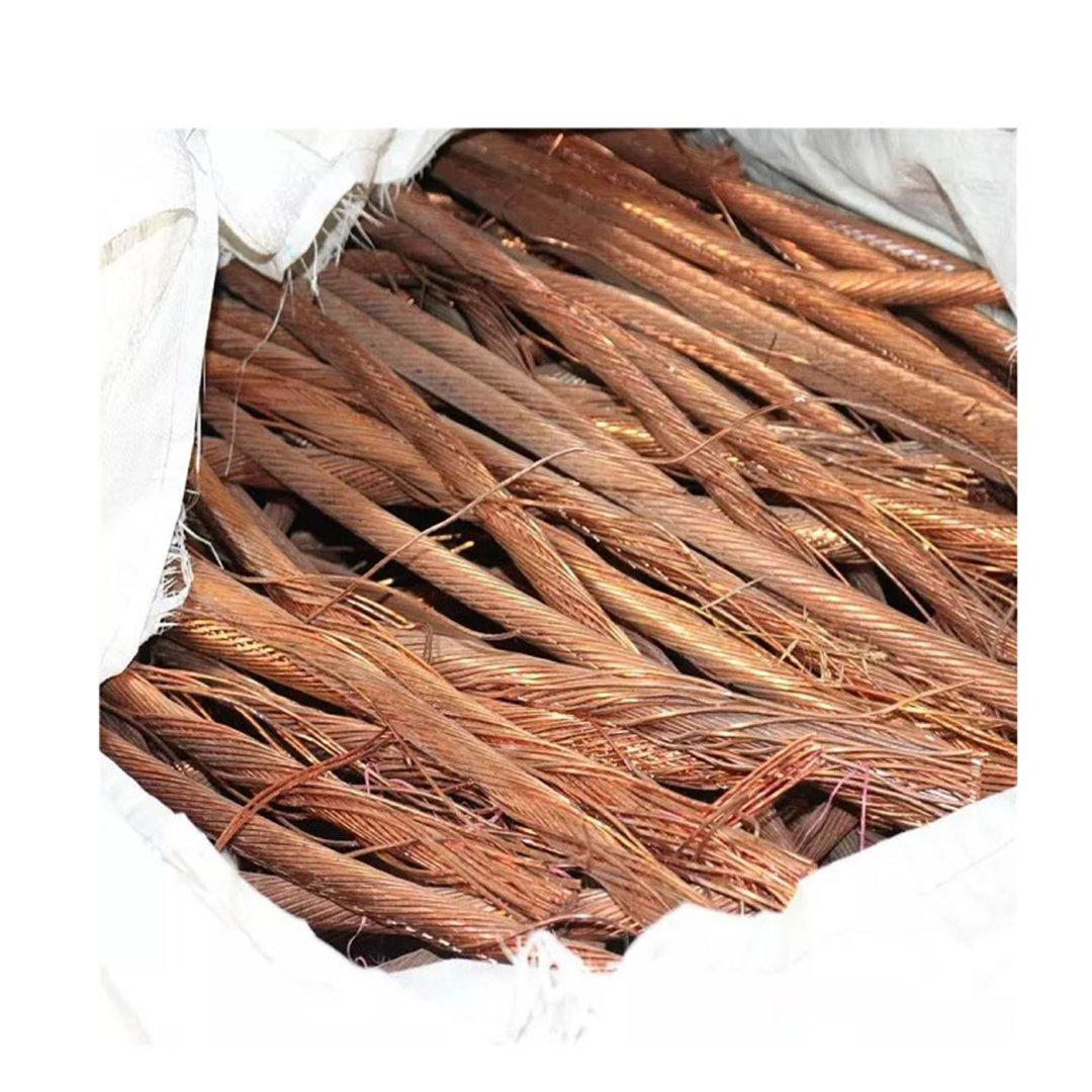Copper Wire Scrap Bulk Wholesale High Conductivity Premium Recycling Material Factory Supply