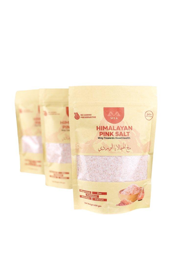 Pink Salt in Bags