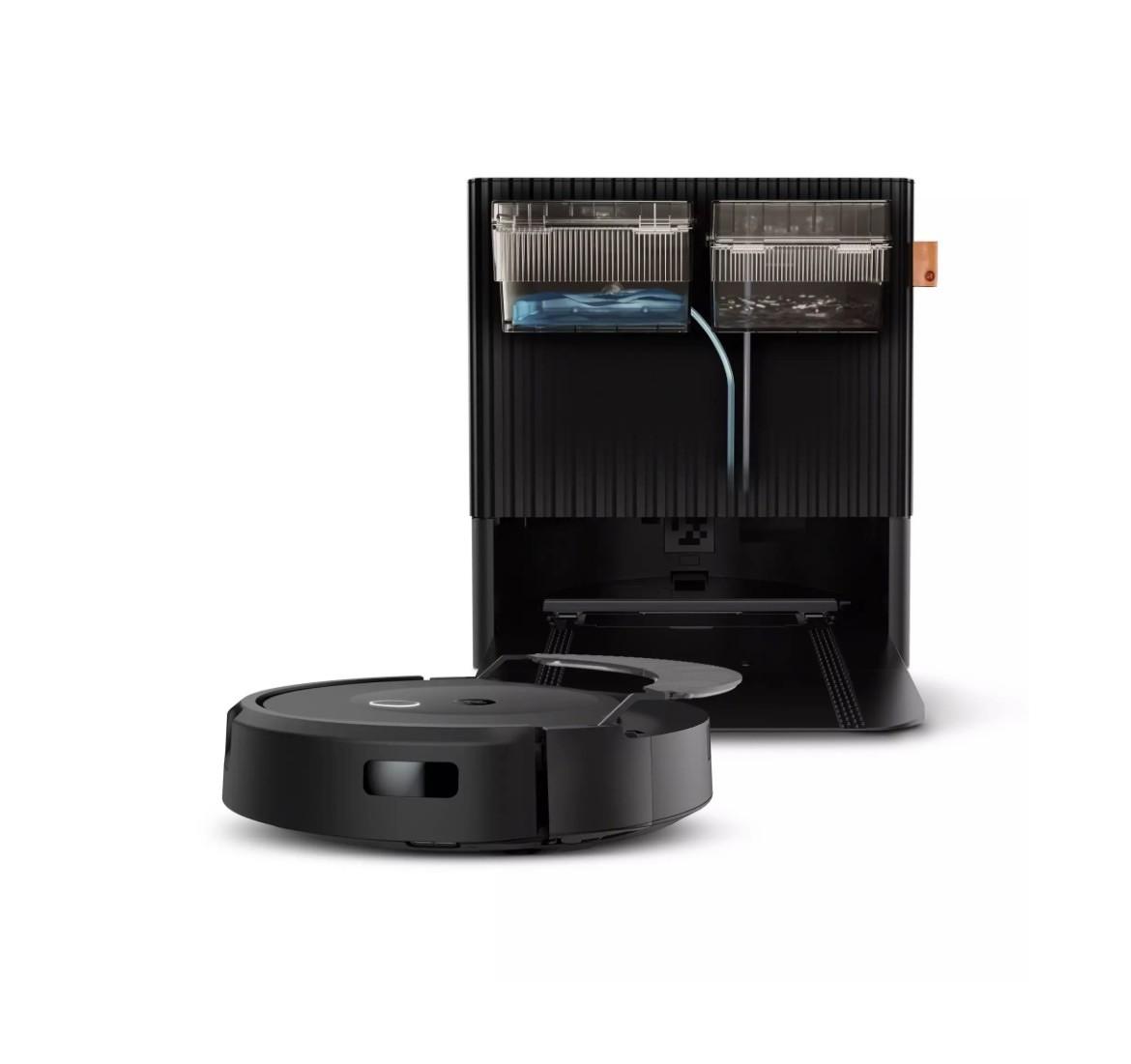 Black New iRobot Roomba Combo 10 Max robot + AutoWash Dock Robot Vacuum