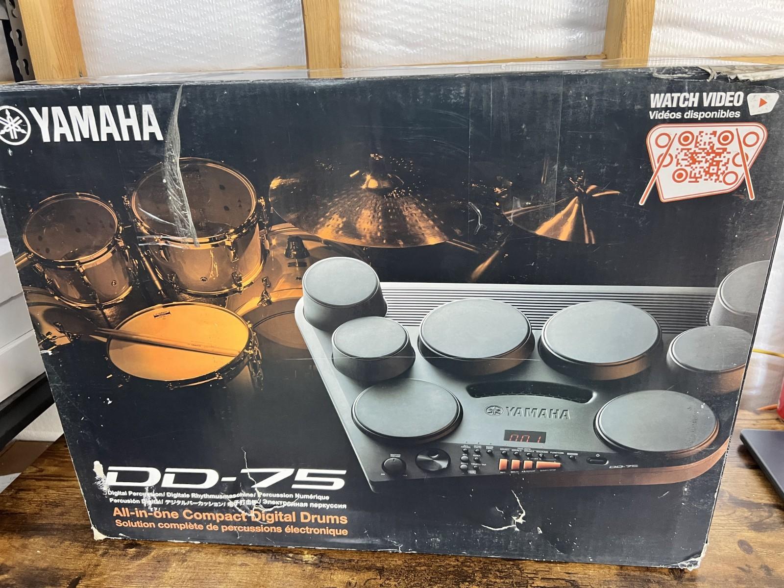 Yamaha DD75 AllIn One Compact Digital Drums with Power adapter