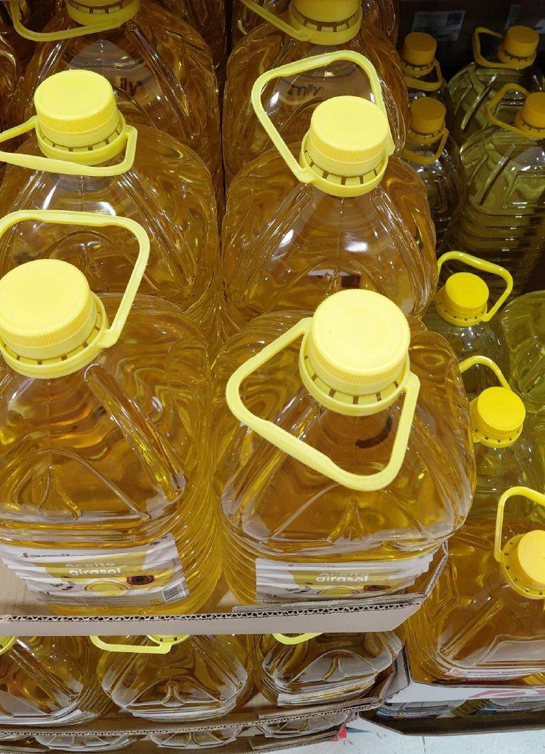 EXCELLENT FRYING PERFORMANCE ACEITE REFINADO DE GIRASOL, EVERYDAY COOKING REFINED SUNFLOWER OIL 1Lx12 Bottles, 5Lx4 Bottles READY EXPORT