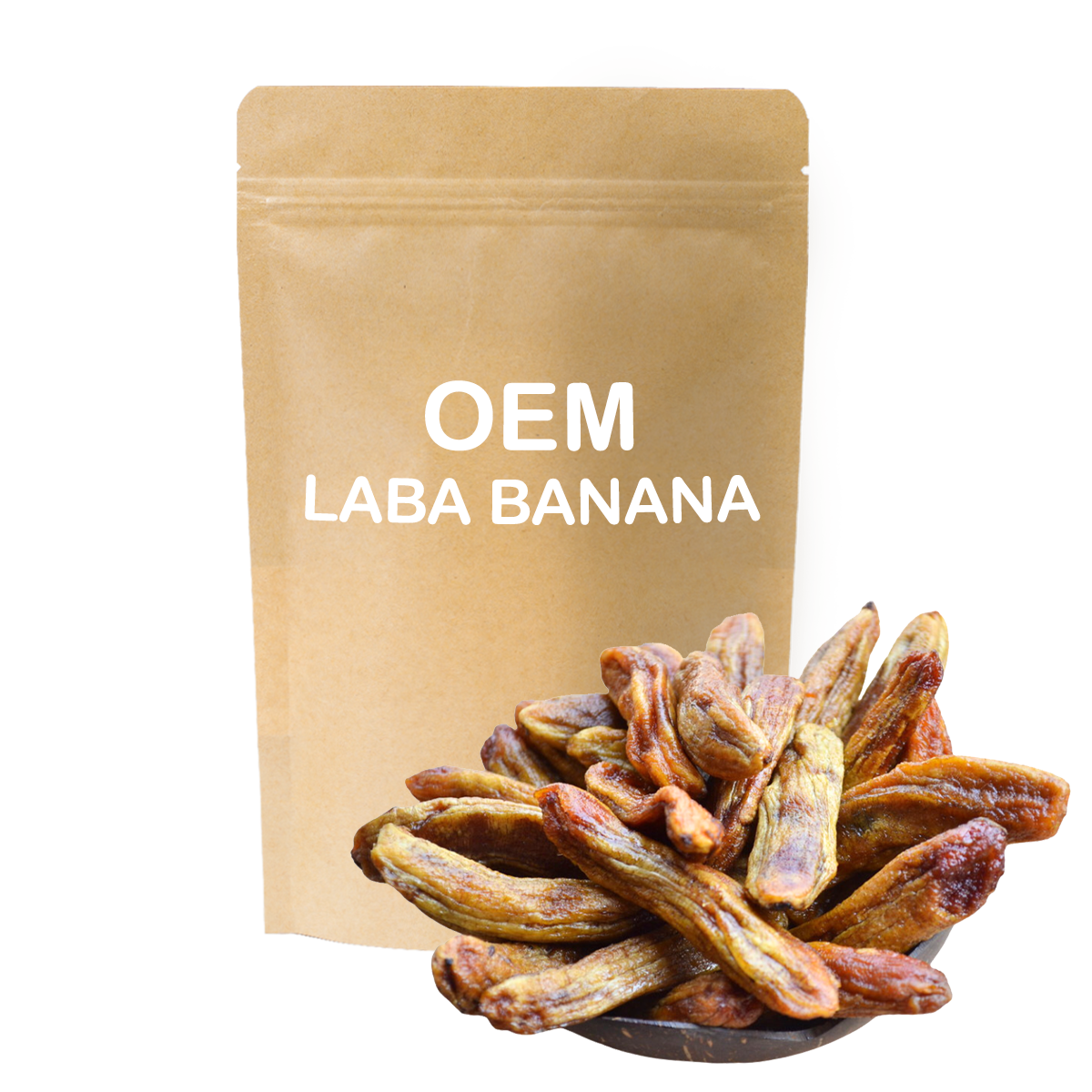 Dried Laba Banana Snack AD