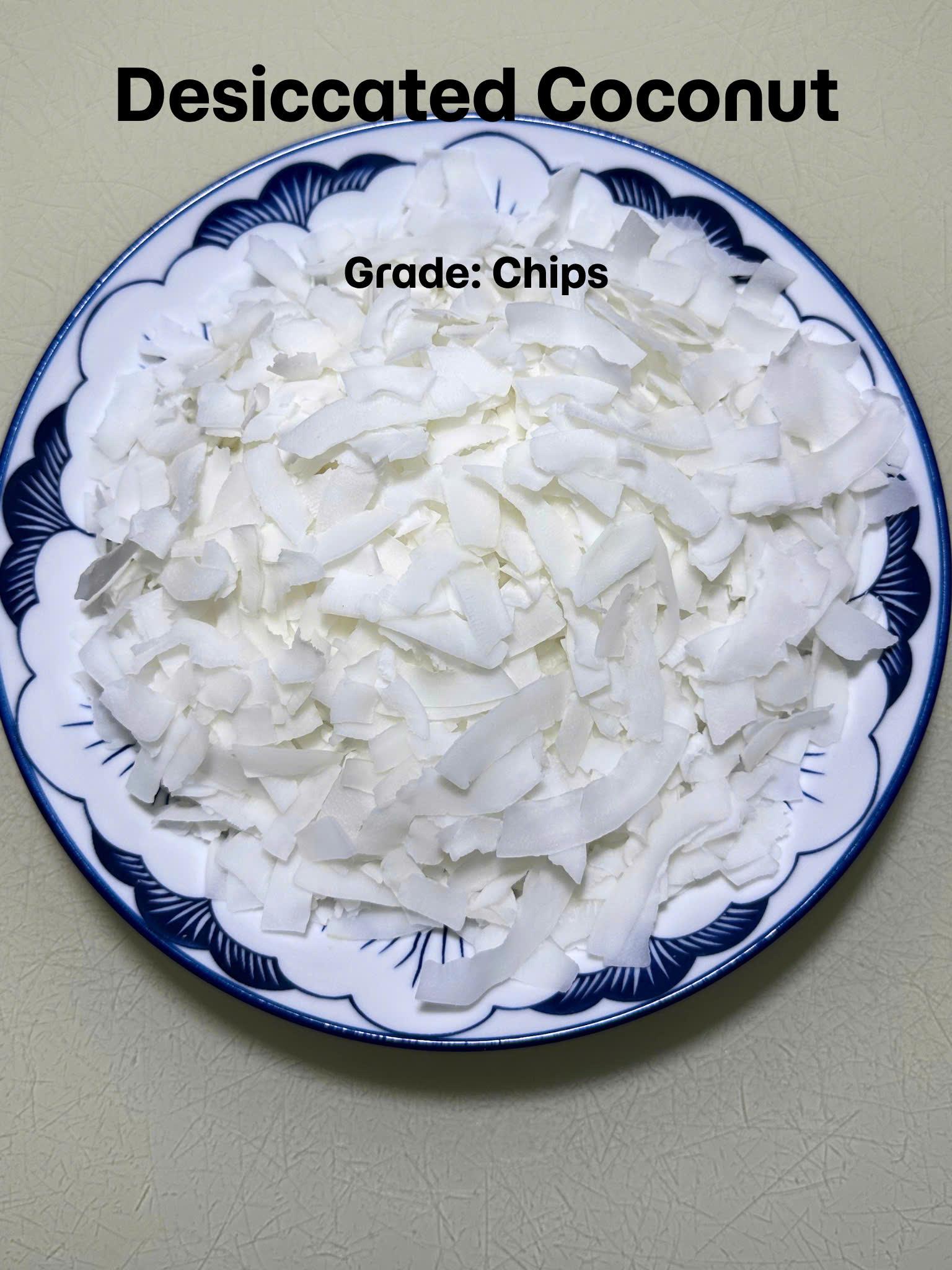 Desiccated Coconut - Grade Chips