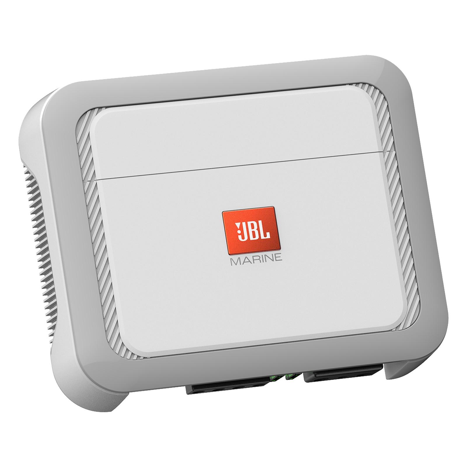JBL A600 1200 Peak Watt Mono Class D Marine Amplifier w/Remote Bass Control