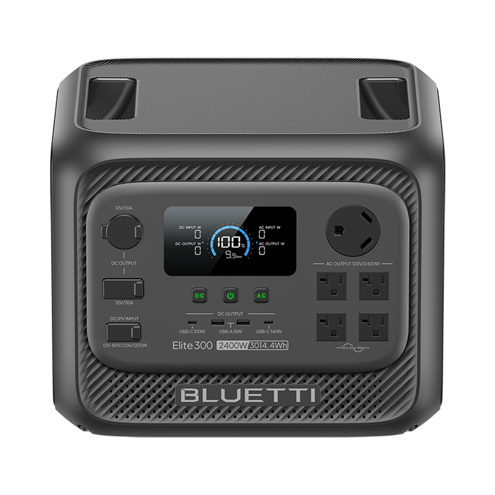 BLUETTI Elite 300 3014Wh Portable Power Station Generator for Camping RV Backup