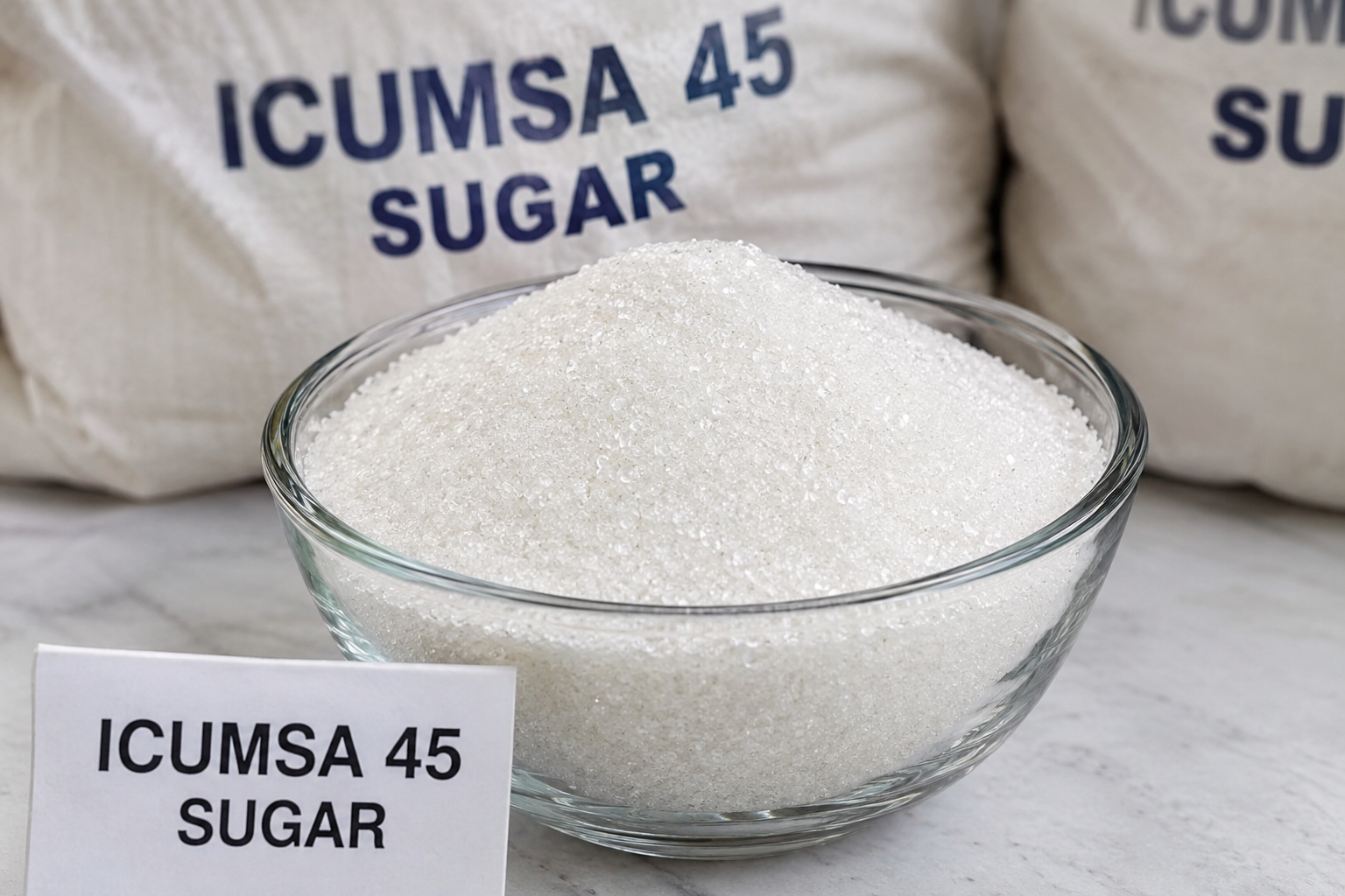 ICUMSA 45 Refined White Sugar With 99.8% Purity Refined White Sugar