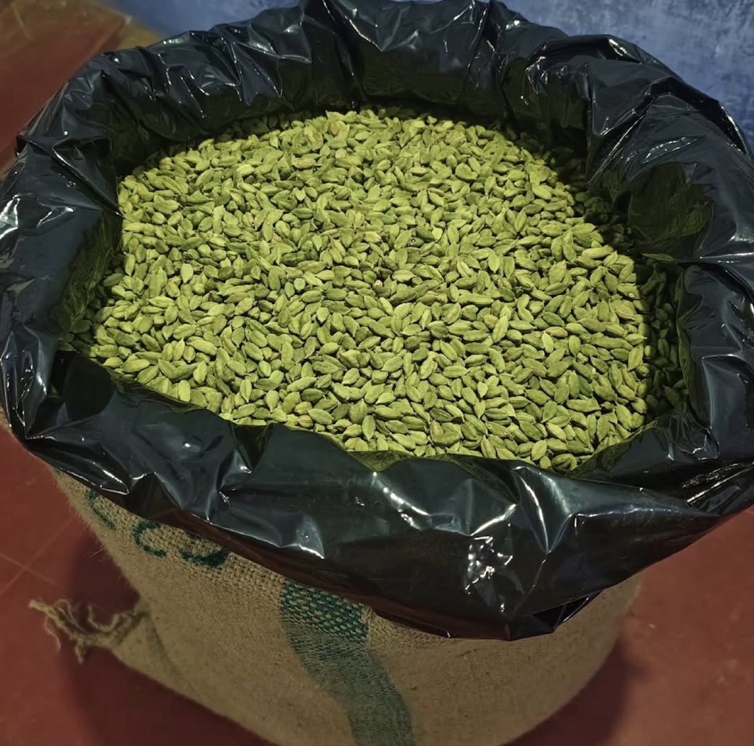 Buy Premium Spices – Grade A Green Cardamom 7mm–9mm Packed in 25Kg Jute Bags Whole Green Cardamom Ready Export – product thumbnail, market insight supplier card