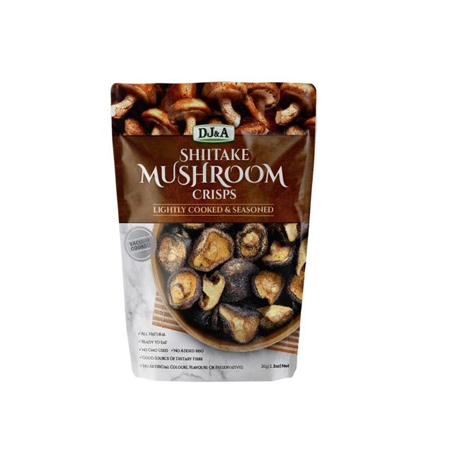 DJ&A Shiitake Mushroom Crisps 30g