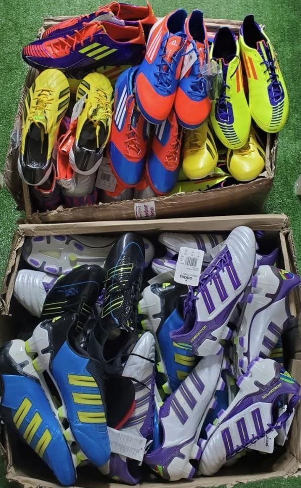 Factory Direct Supply Used Football Shoes Branded Original Soccer Second Hand International Branded Football Shoes Used